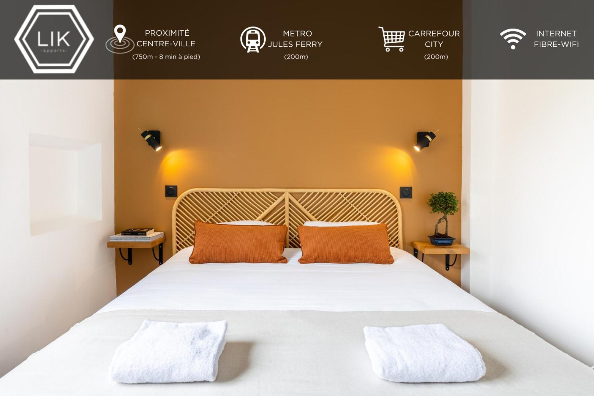 Lik Apparts Thabor Rennes Esterno foto